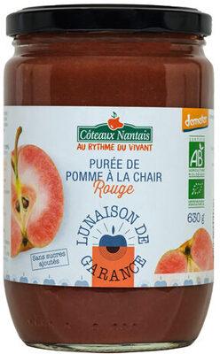 Purée de pomme à la chair Rouge