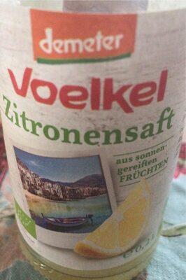 Zitronensaft, Voelkel, 100 % Fruchtgehalt