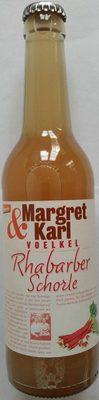Rhabarber Schorle