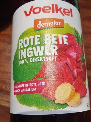 Rote Bete Ingwer Saft