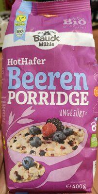 Porridge Beere, glutenfrei