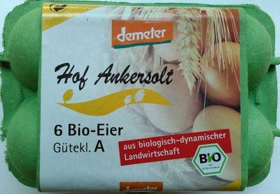 6 Bio-Eier Gütekl. A