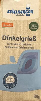 Dinkelgrieß, Bio