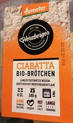 Ciabatta Bio-Brötchen