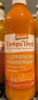 Feldfrischer Möhrensaft
