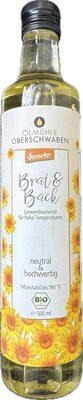 Brat & Back Sonnenblumenöl