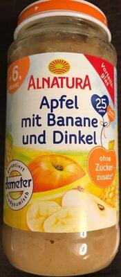 Alnatura Apfel mit Banane und Dinkel
