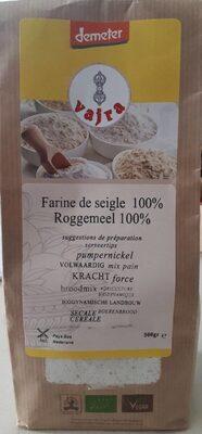 Farine de seigle 100%