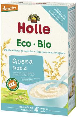 Papilla de copos de avena