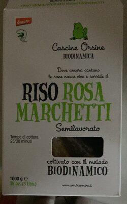 Riso semilavorato rosa marchetti