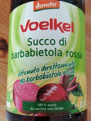 Succo di barbabietola rossa
