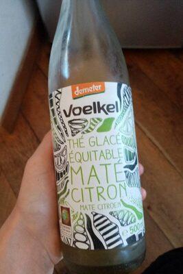 Thé glacé équitable maté citron