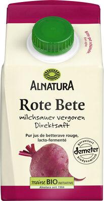 Rote Bete Saft milchsauer vergoren