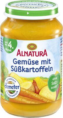 Gemüse mit Süßkartoffeln