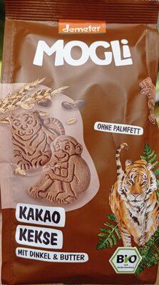 Kakao Kekse mit Dinkel & Butter